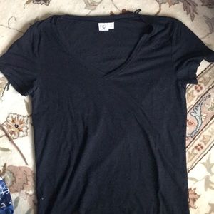Nordstrom bp plain black vneck